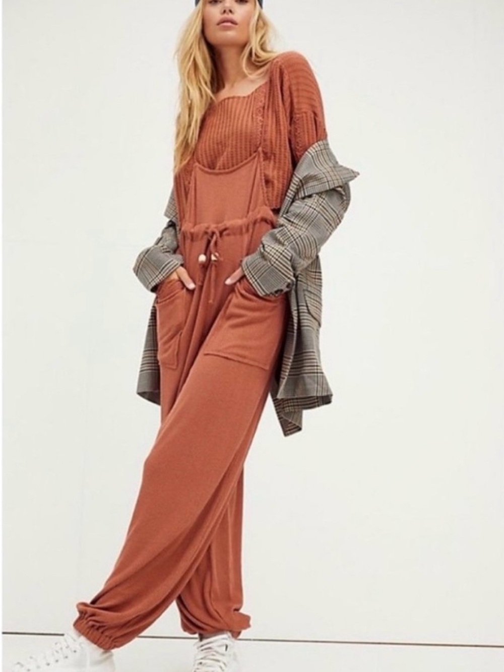 Free People Dylan Knit Jumpsuit **JUMPSUIT ONLY, SWEATER NOT INCLUDED**